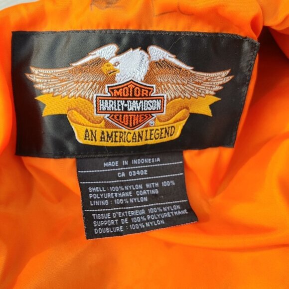 Harley Davidson Women's Biker Jacket Size Small - Picture 6 of 14